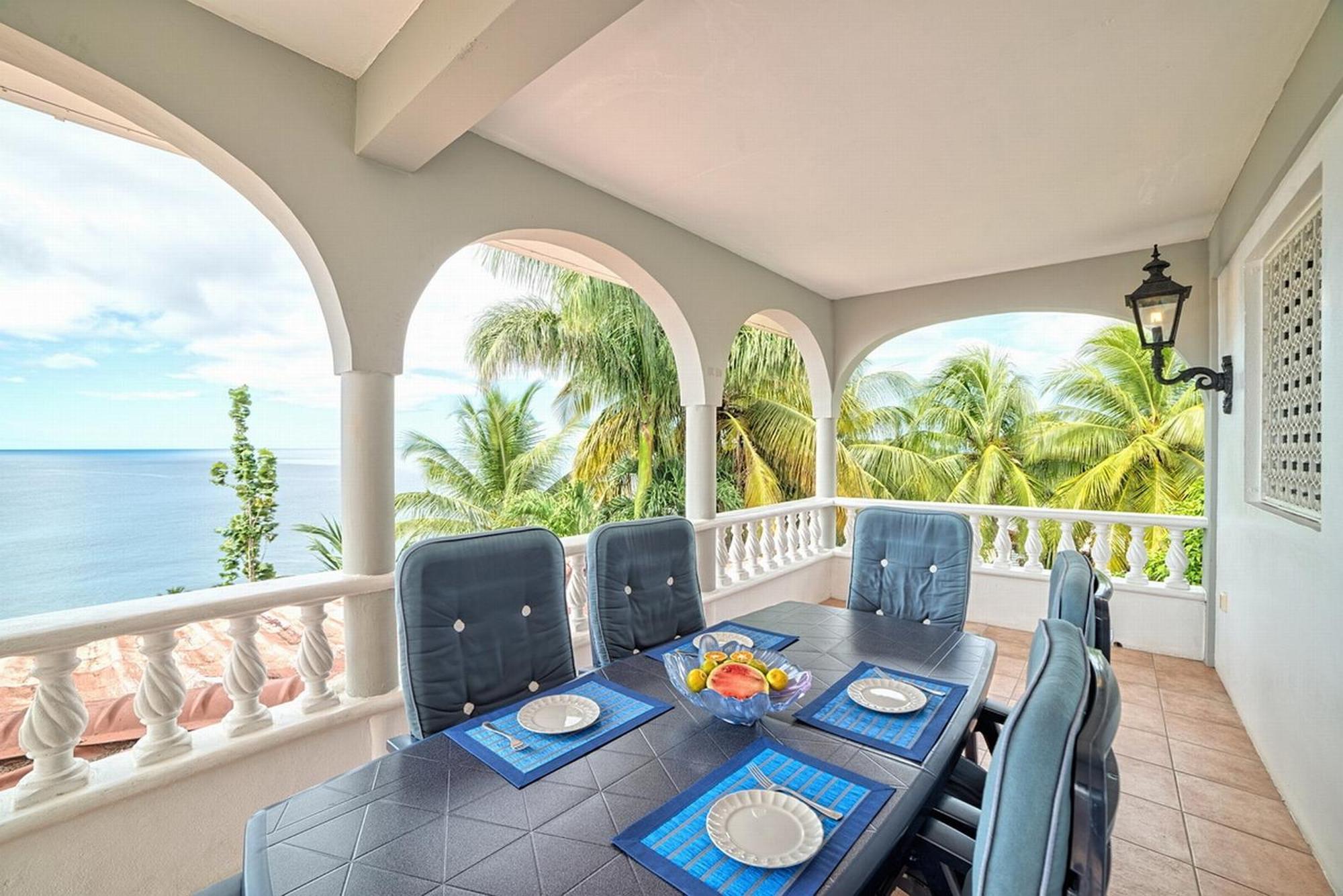 Caribbean Sea View Holiday Apartments Méro الغرفة الصورة
