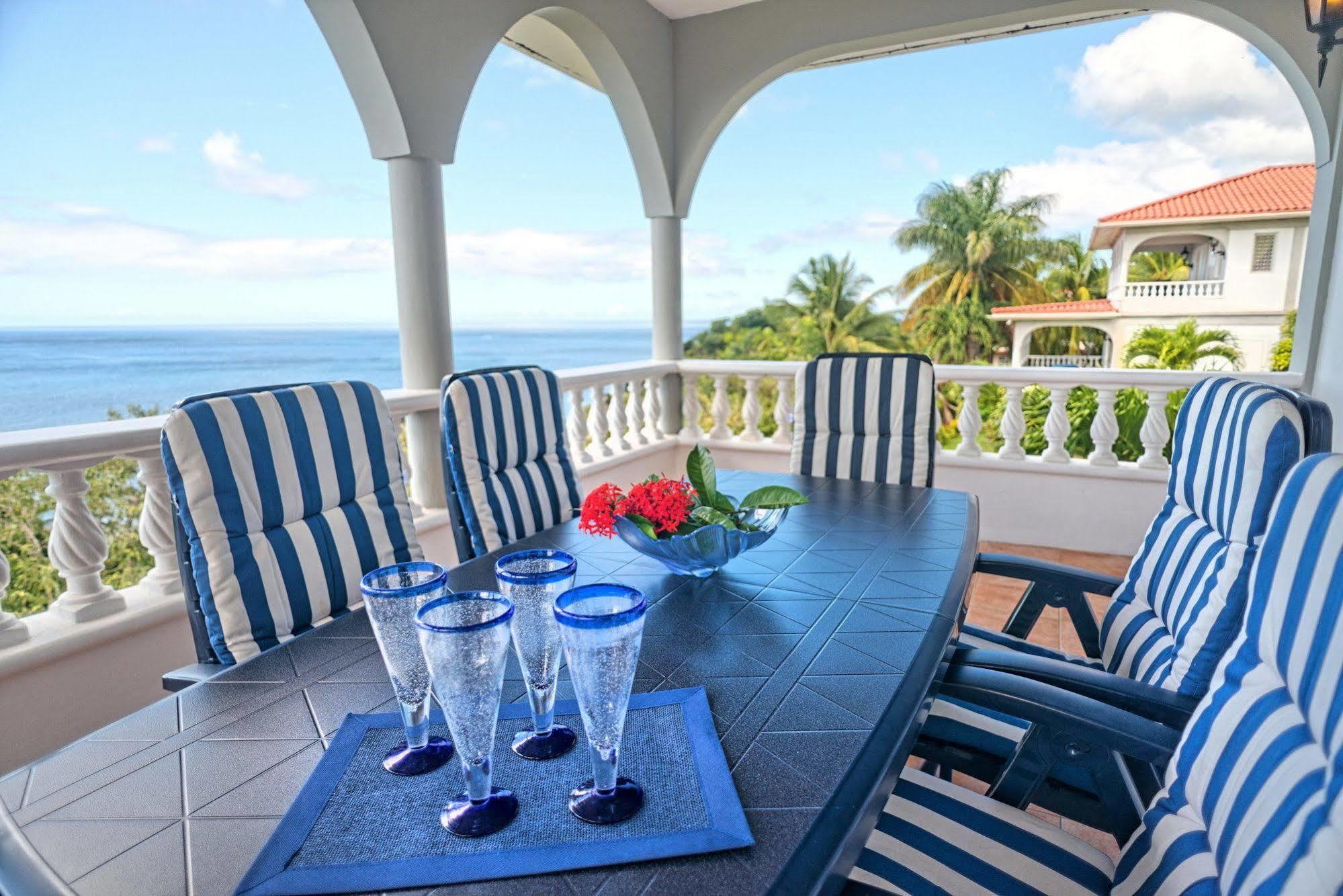 Caribbean Sea View Holiday Apartments Méro المظهر الخارجي الصورة