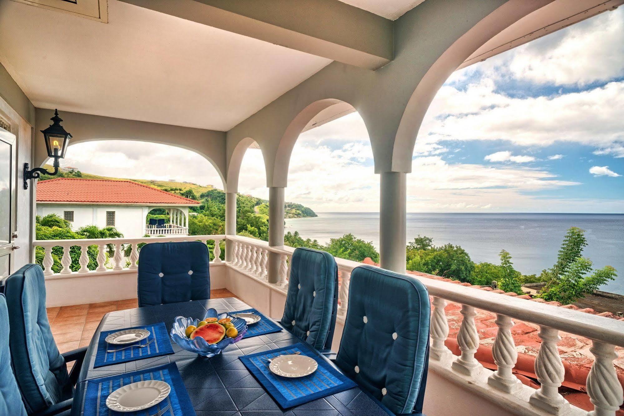 Caribbean Sea View Holiday Apartments Méro المظهر الخارجي الصورة